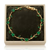 Emerald Tulip Bracelet