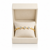 Studded Square Charm Bracelet