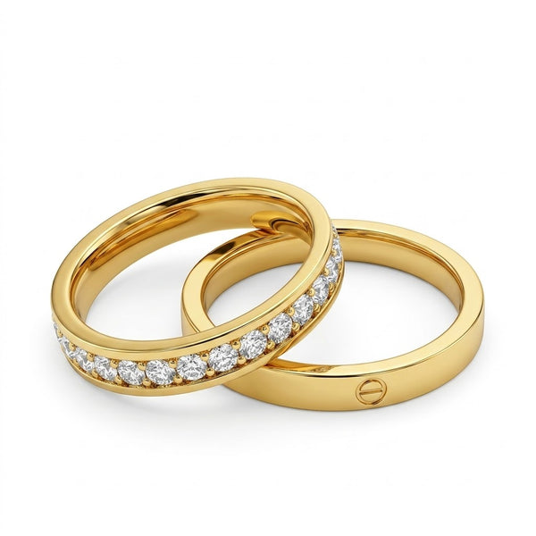 Lux Stud Stack Ring