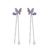 Lavi Butterfly Crystal Earrings