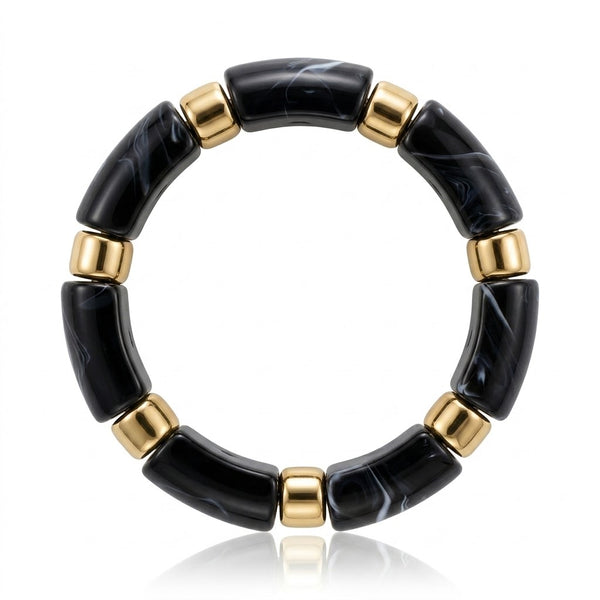 Viral Stackable Bracelet- Black