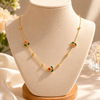 Dainty Delicate Tulip Necklace