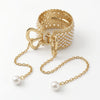 Pearl Studded Hair Claw – Pearl hair claw clip for women by Fix My Hairs