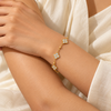 Lily Studded Chain Bracelet