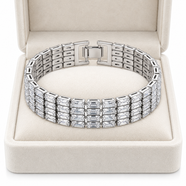 Crown Jewel Starlight Bracelet Silver