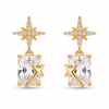 Star Studded Drop Earrings