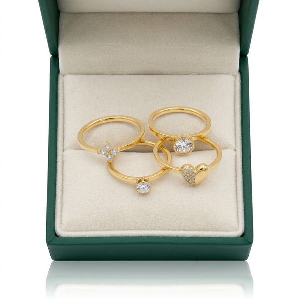 Cleef Dainty Ring Set