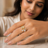 Dangle Crystal Ring
