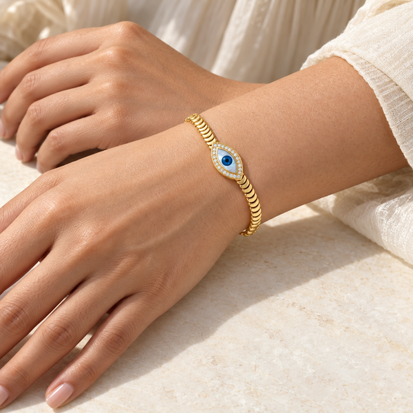 Evil Eye Dainty Bracelet