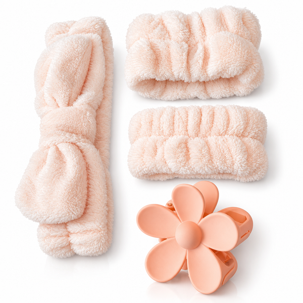 Pink Plush Skincare Set