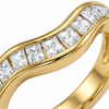 Studded Curve Ring