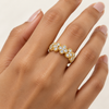 Crystal Lily Ring