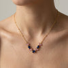 Blustone Blush Tulip Necklace