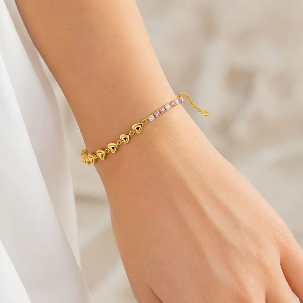 Heart Pearl Nene Bracelet