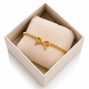 Bow Half Studded Bracelet
