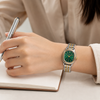 Emerald Apex Time Watch