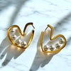 Heart Beads Earrings