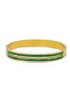 Ellie Emerald Bangle