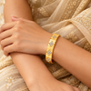 Stone Stud Lily Bracelet