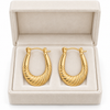 Crescent Wave Earrings