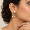 Dazzle Leaf Earrings