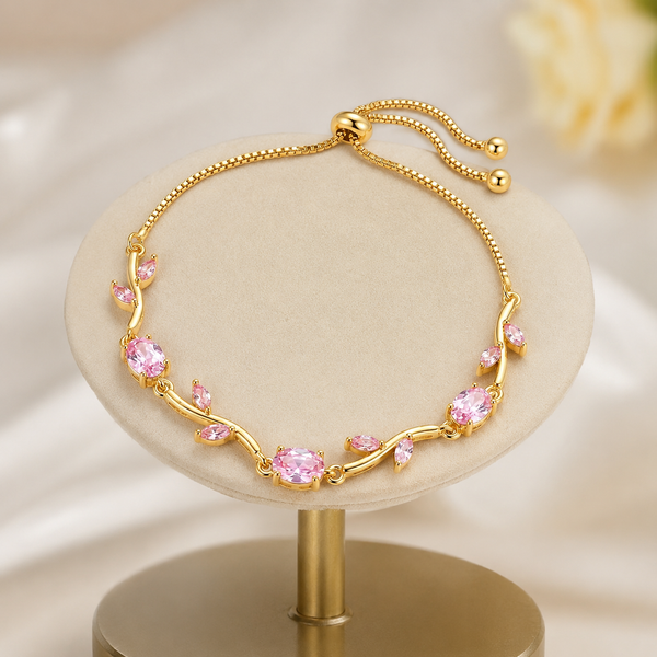 Aurora Tulip Anklet- Adjustable