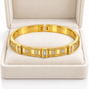 Rectangle Crystal Accent Bracelet