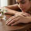 Studded Link Ring