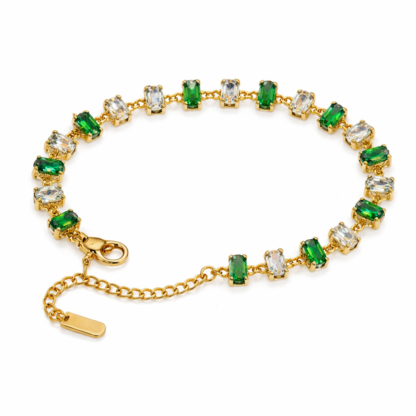 Emerald Alt Crystal Bracelet