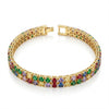 Multicolour Dual Star Bracelet