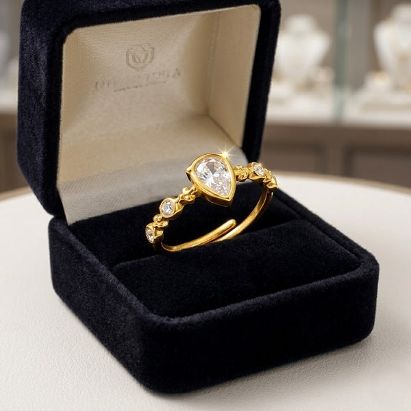 Pear cubic ring