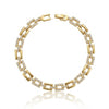 Cube Studded Link Bracelet