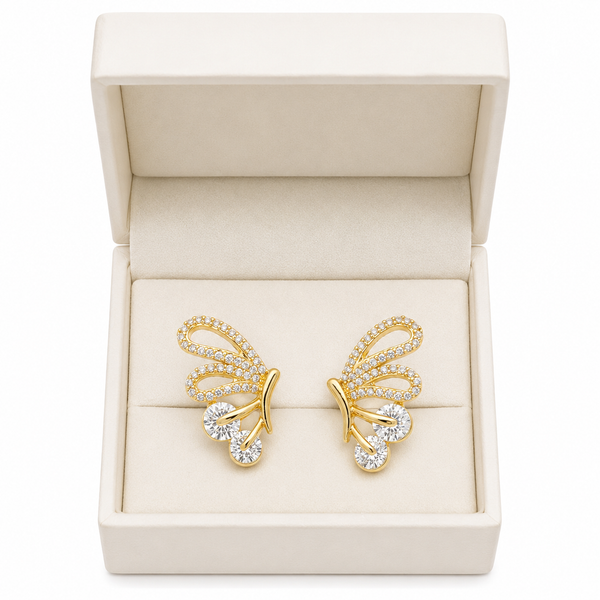 Glass Wings Earrings