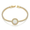 Moonstone Disc Nene Bracelet