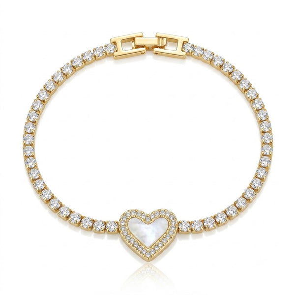Moonstone Heart Nene Bracelet