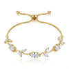 Crystal Adjustable Tulip Bracelet
