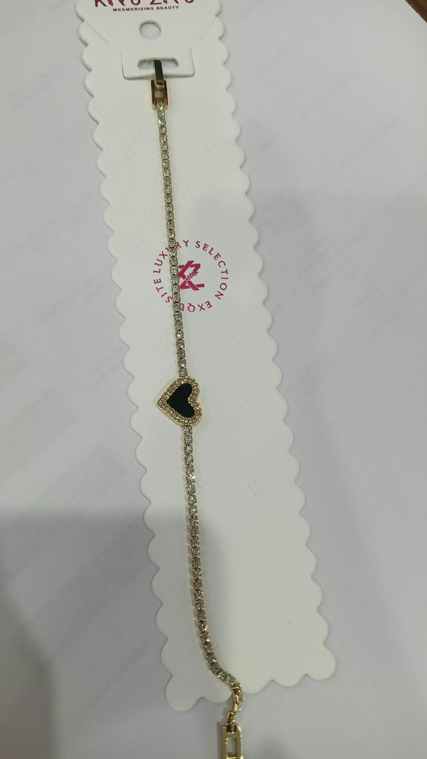 Black Heart Nene Bracelet