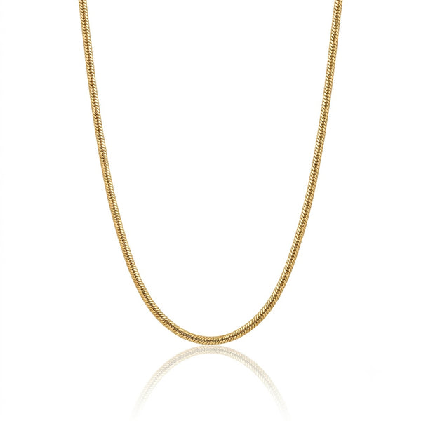 Round Snake Men's Chain