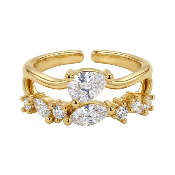 Rose Rivet Ring