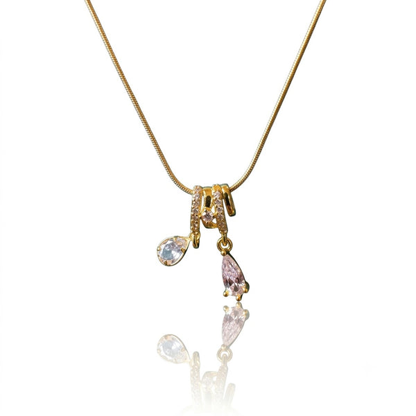 Marque Drop Crystal Necklace