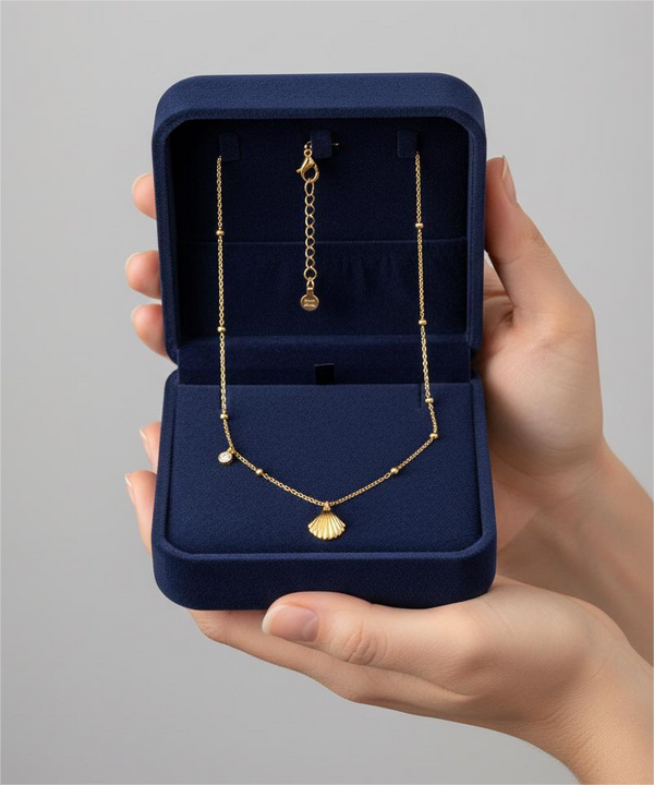 Oyster Charm Necklace