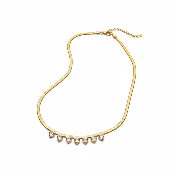 Solace Heart Charm Necklace