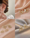 Butterfly Detachable Wing Earrings