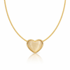 Moonlight Heart Dainty Necklace