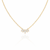 Crystal Vibe Gold Necklace