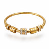Orlena Studded Disc Bracelet