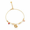 Gold Eye Crystal Bracelet