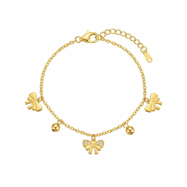 Bow and beads Bracelet