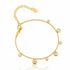 Dainty Crystal Chimes Bracelet