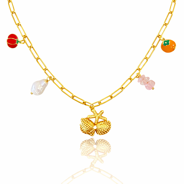 Chunky Charms Necklace